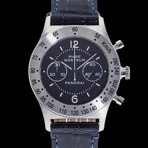 Panerai Mare Nostrum Stainless steel Black