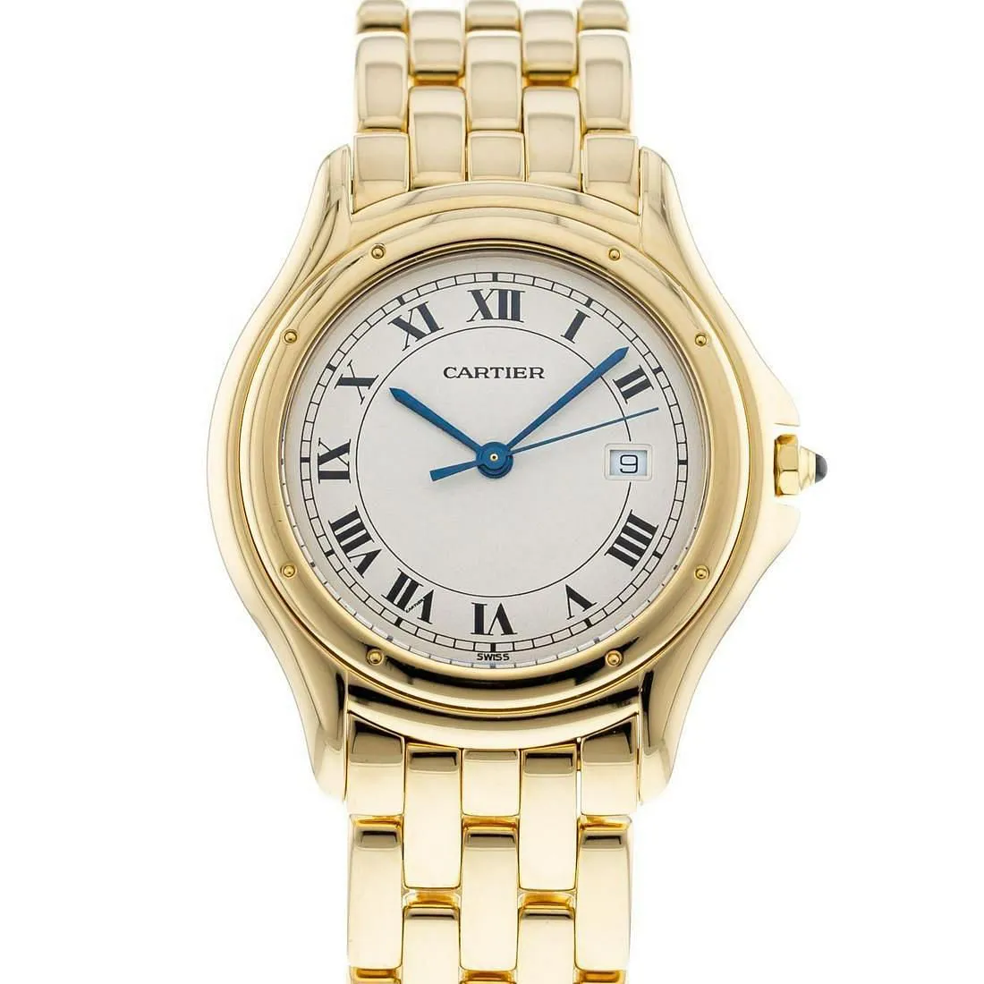 Cartier Panthère 887904 33mm Yellow gold White