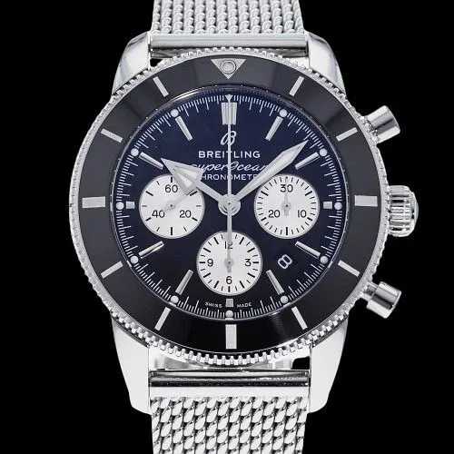 Breitling Superocean Heritage 44mm Stainless steel Black