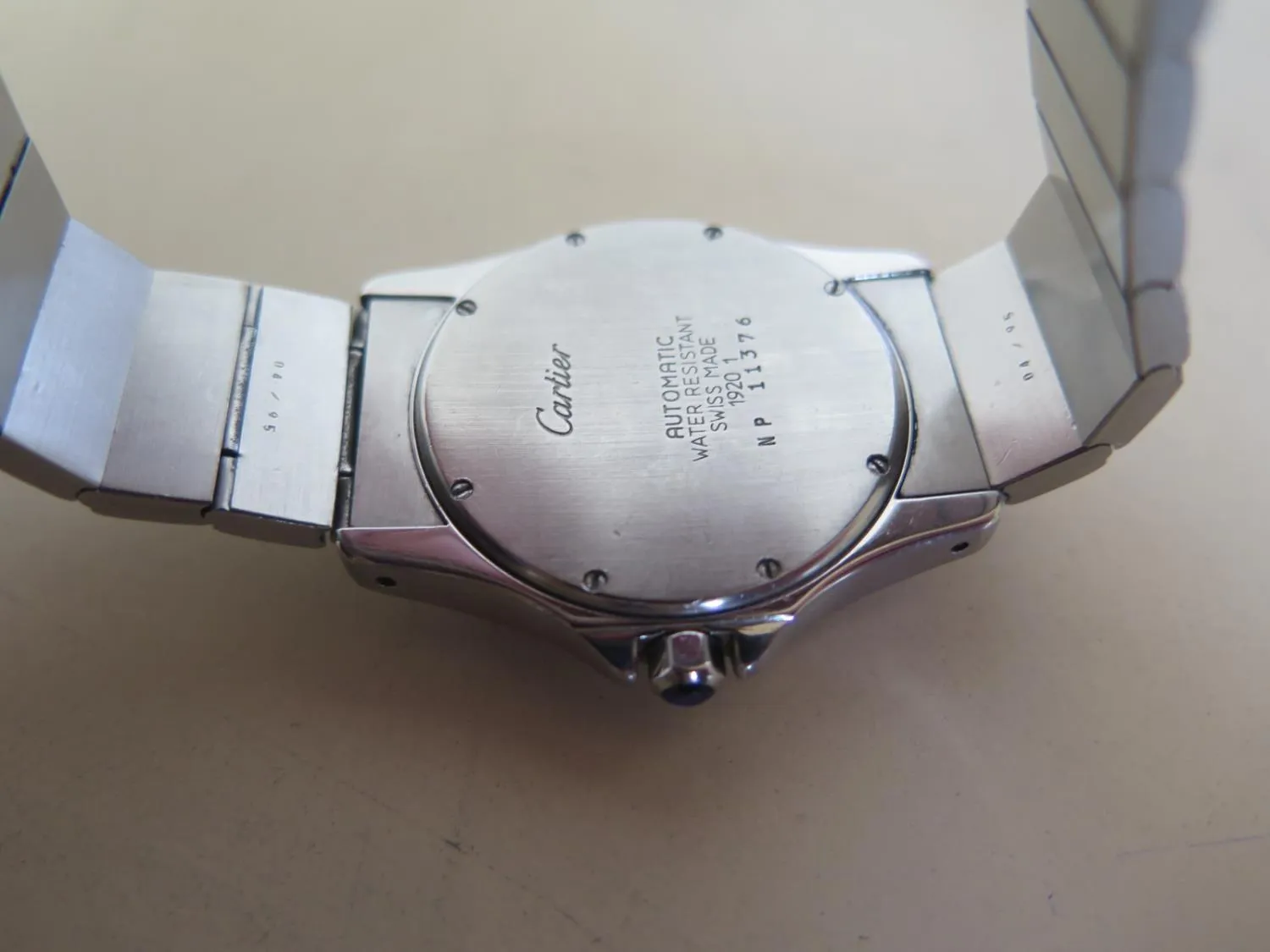 Cartier Santos 1920-1 36mm Stainless steel White 2