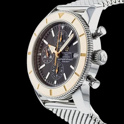 Breitling Superocean Heritage 46mm Yellow gold and stainless steel Black 1