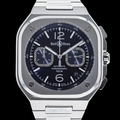 Bell & Ross BR 05 42mm Stainless steel Blue