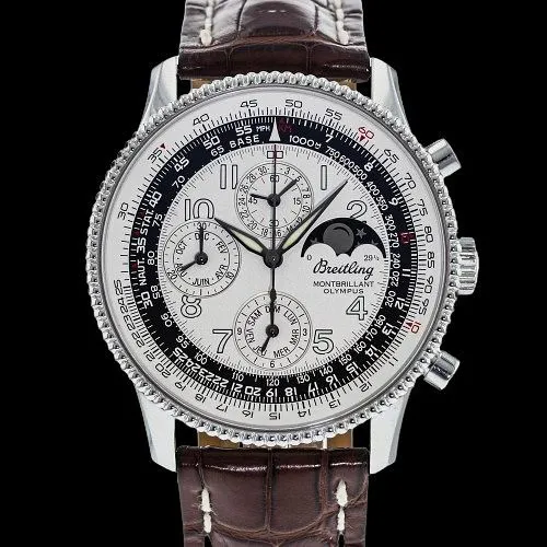 Breitling Montbrillant 42mm Stainless steel White