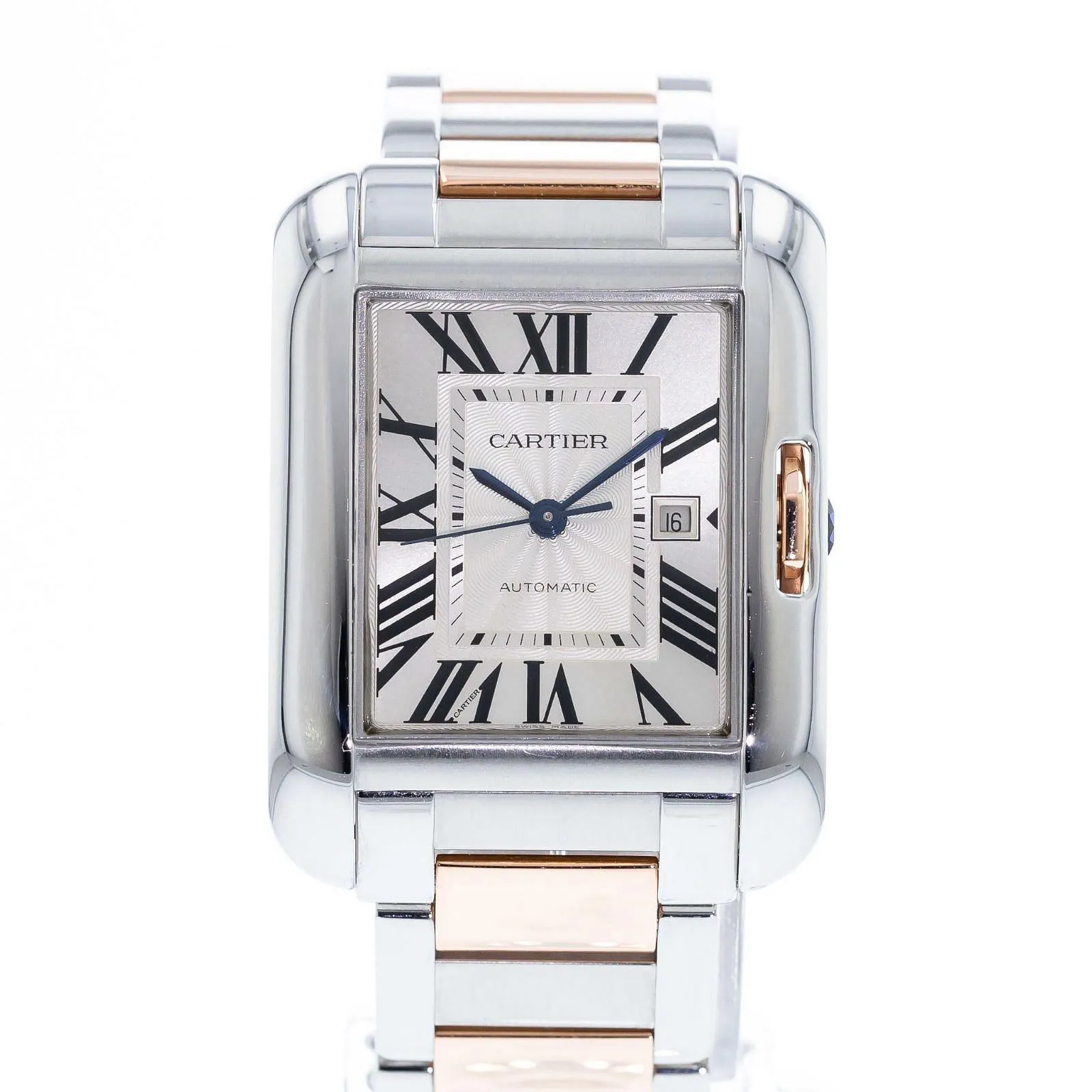 Cartier Tank W5310037 30mm Stainless steel Silver