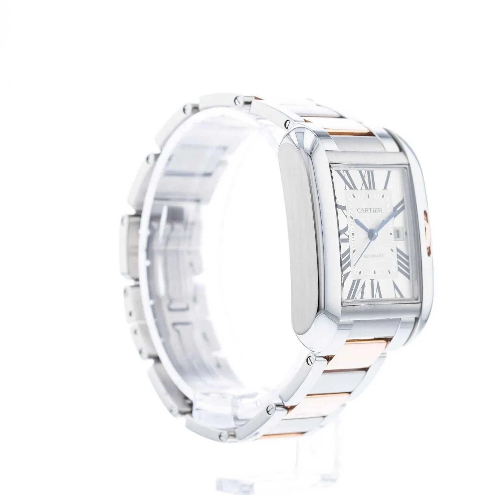 Cartier Tank W5310037 30mm Stainless steel Silver 5