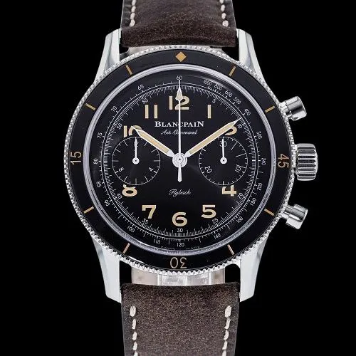 Blancpain Air Command Stainless steel Black