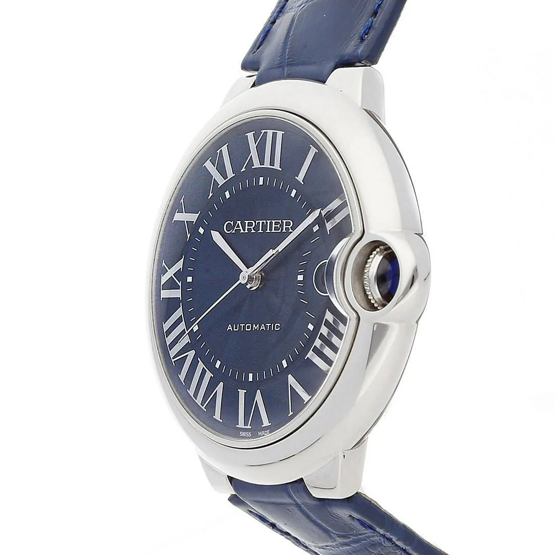 Cartier Ballon Bleu WSBB0025 42mm Stainless steel Blue 2