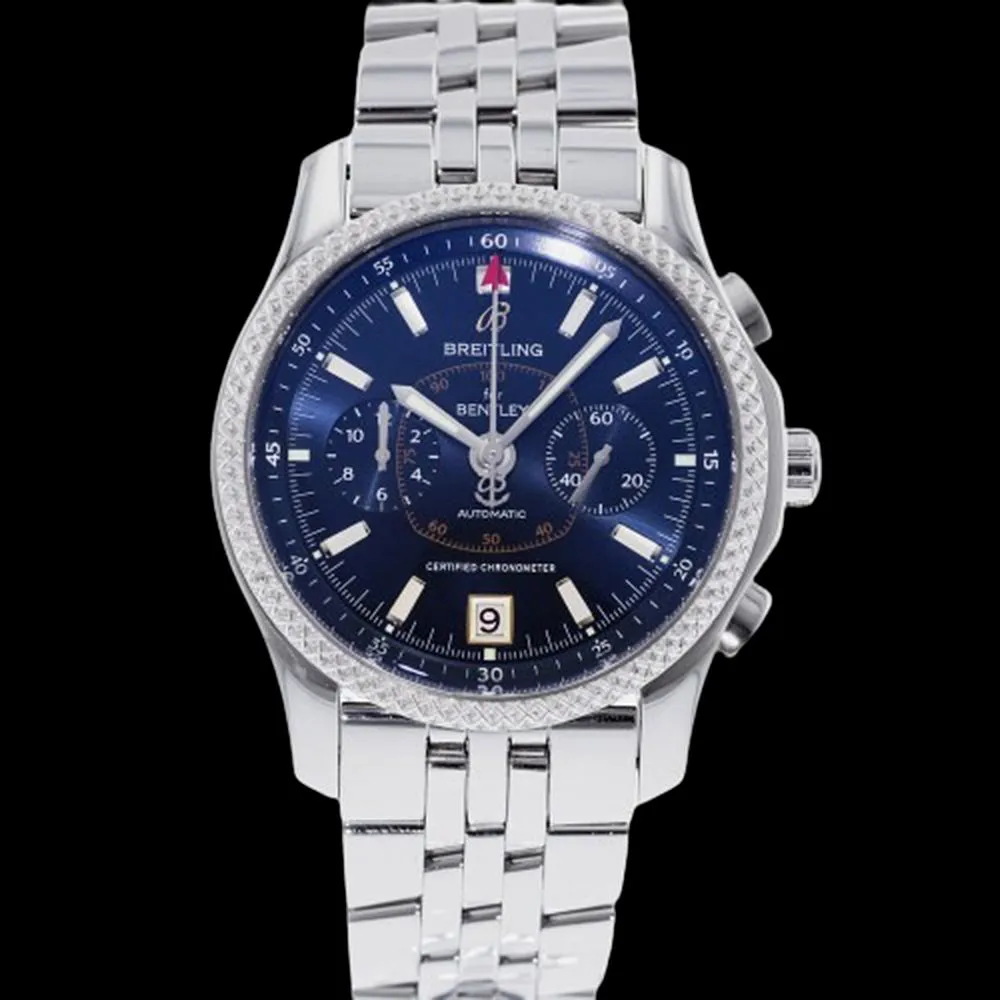 Breitling Bentley Mark VI 42mm Stainless steel Blue