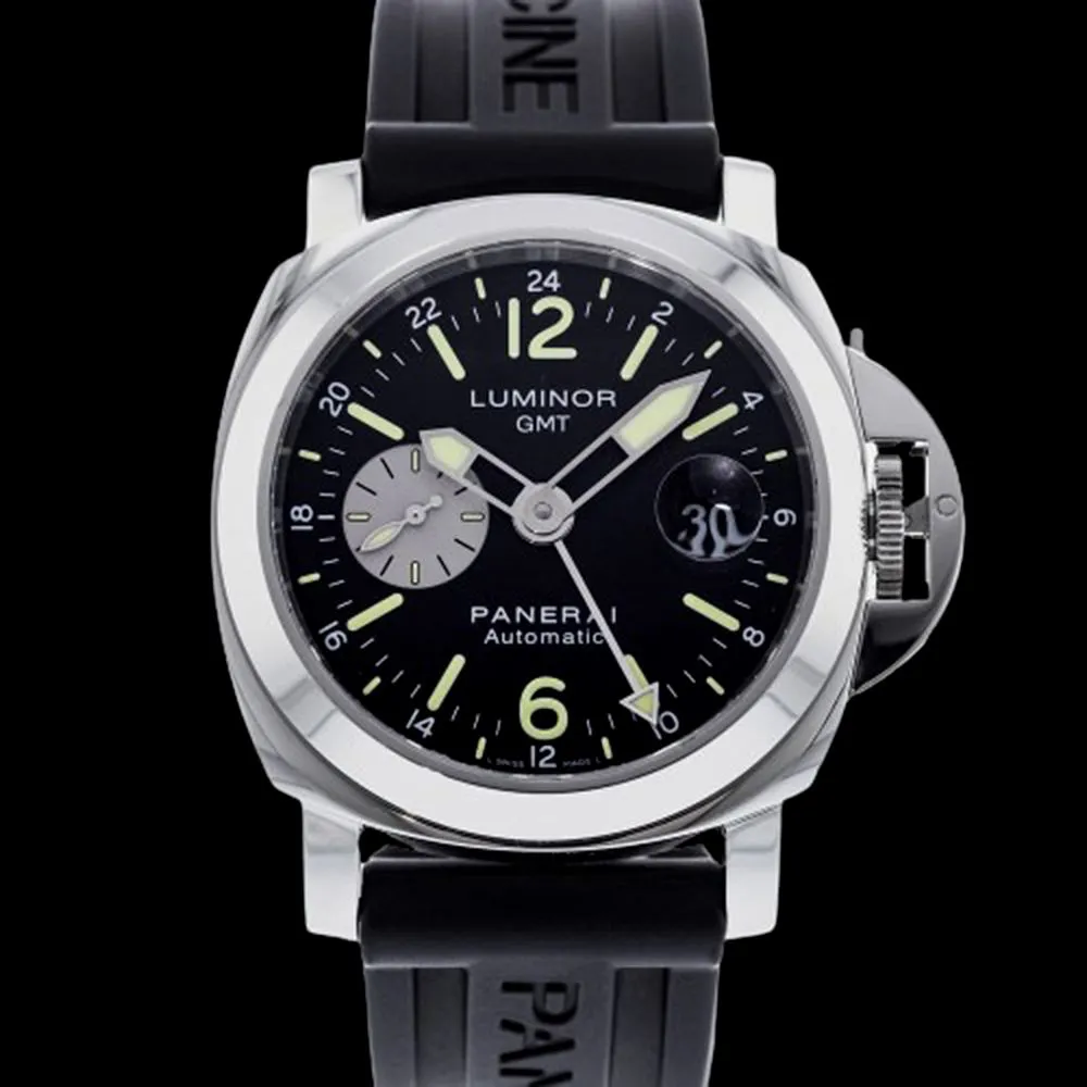 Panerai Luminor GMT 44mm Stainless steel Black