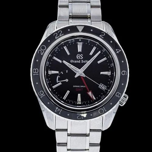 Grand Seiko Spring Drive 44mm Stainless steel Black