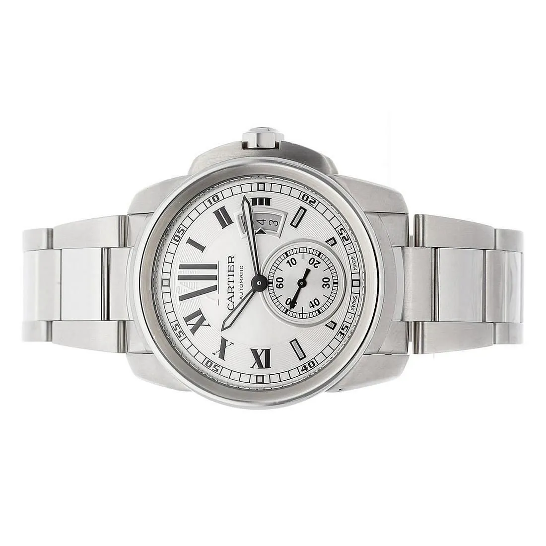 Cartier Calibre de Cartier W7100037 42mm Stainless steel Silver 1