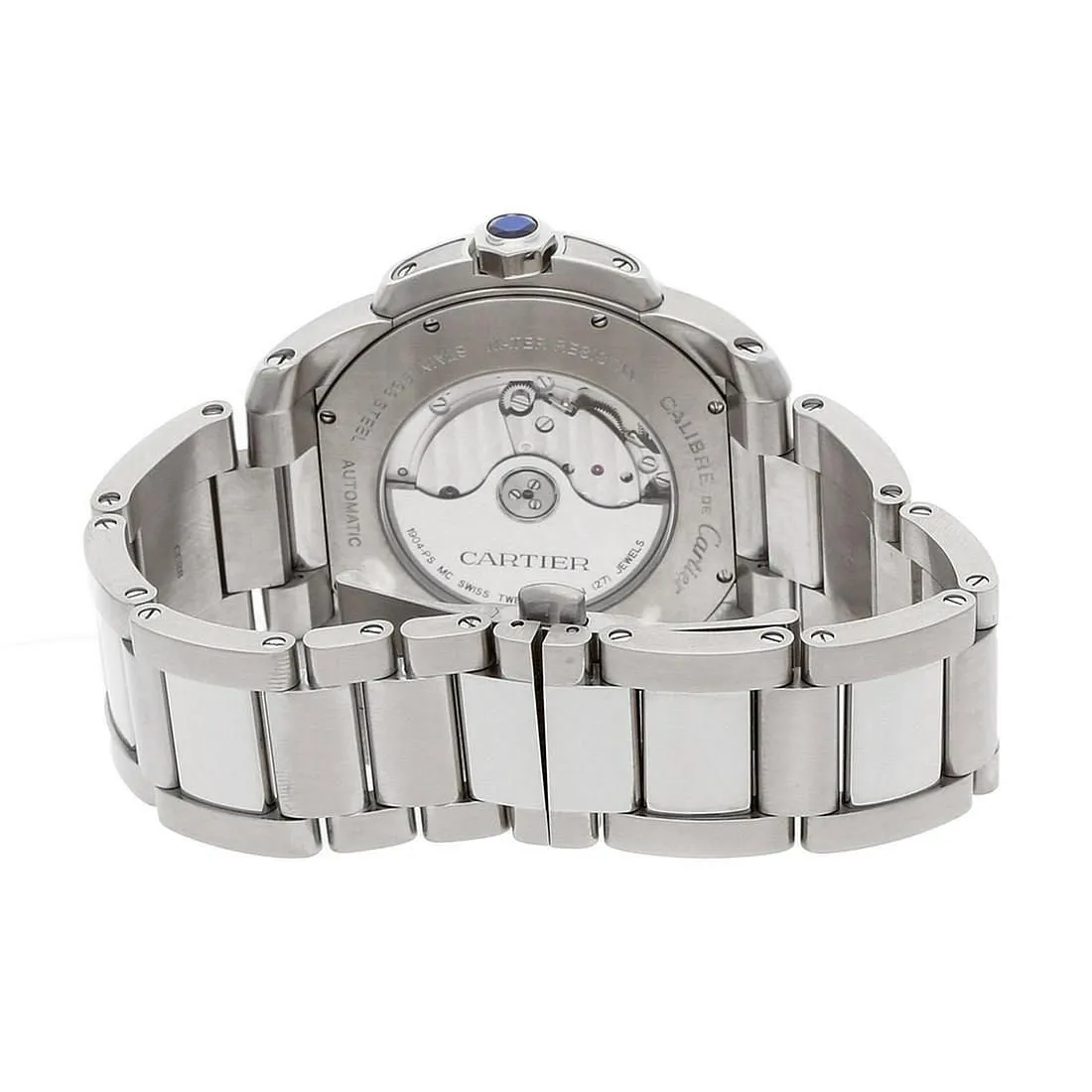 Cartier Calibre de Cartier W7100037 42mm Stainless steel Silver 5