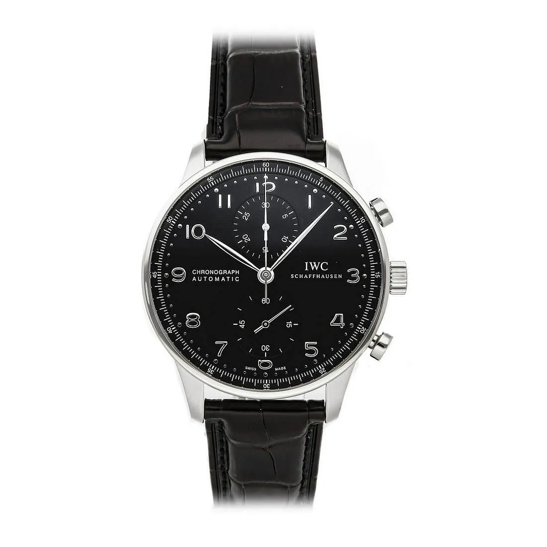 IWC Portugieser IW371447 41mm Stainless steel Black