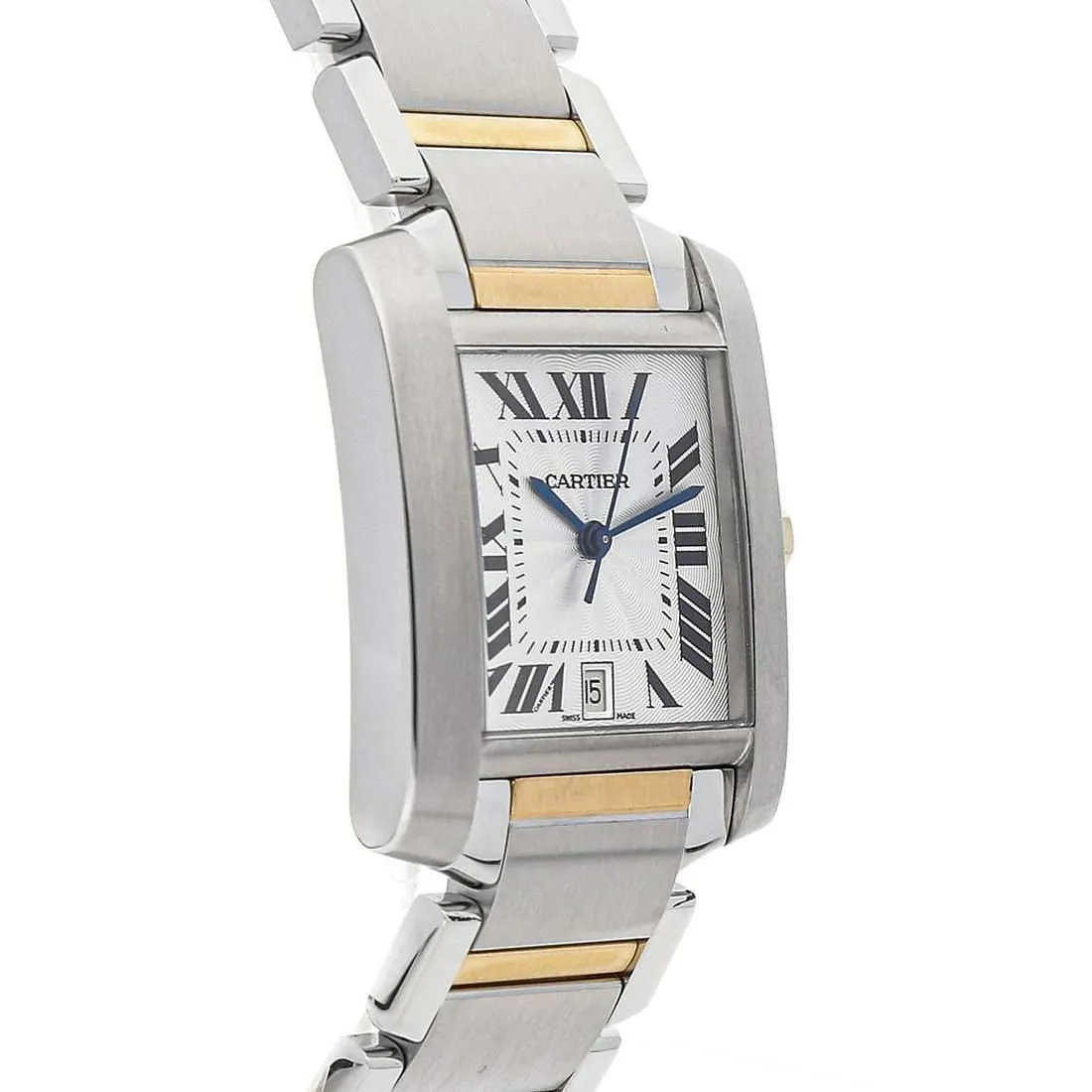 Cartier Tank Française W51005Q4 36.5mm Stainless steel White 3