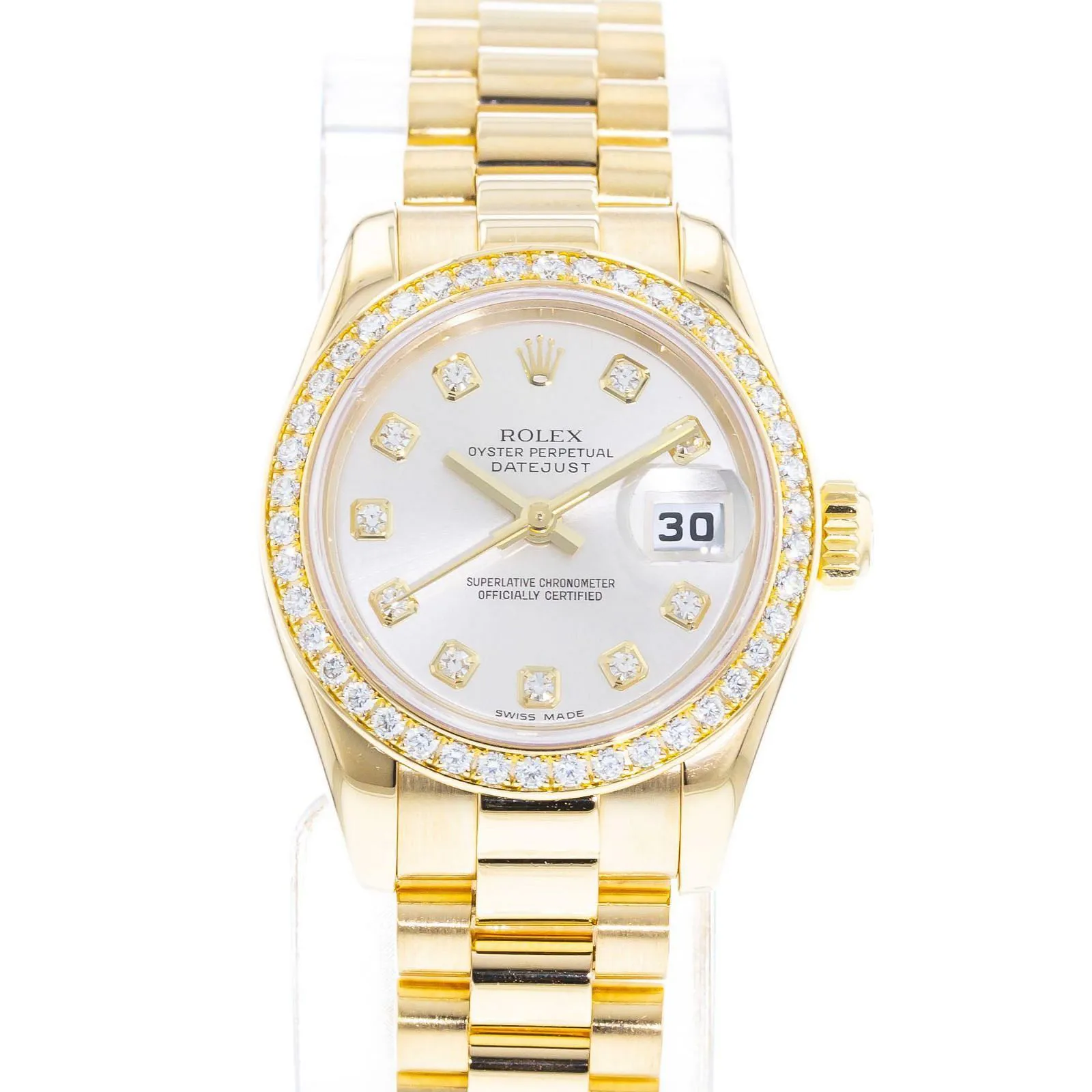 Rolex Lady-Datejust 179138 26mm Yellow gold Mother-of-pearl