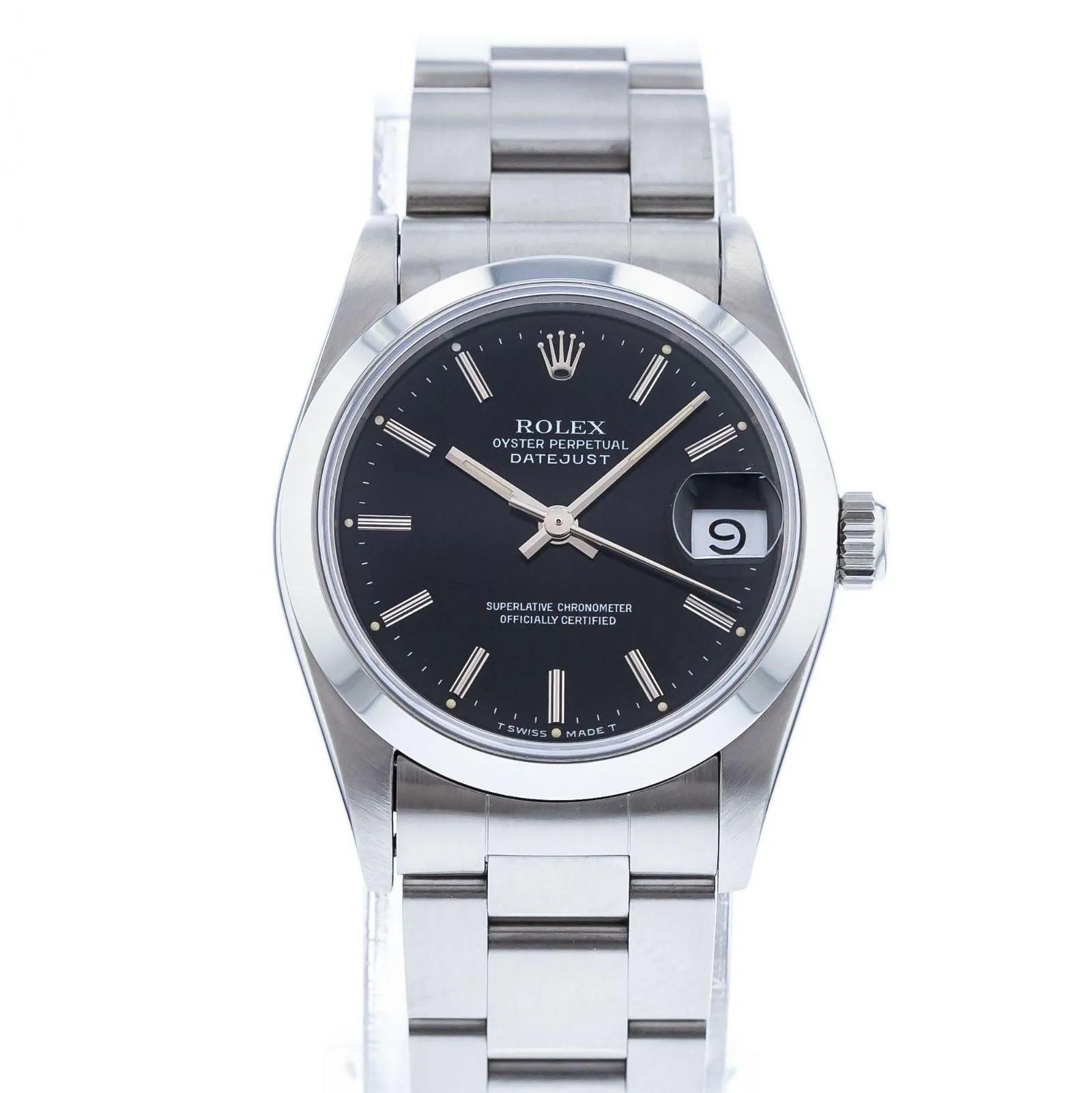 Rolex Datejust 31 68240 31mm Stainless steel Black