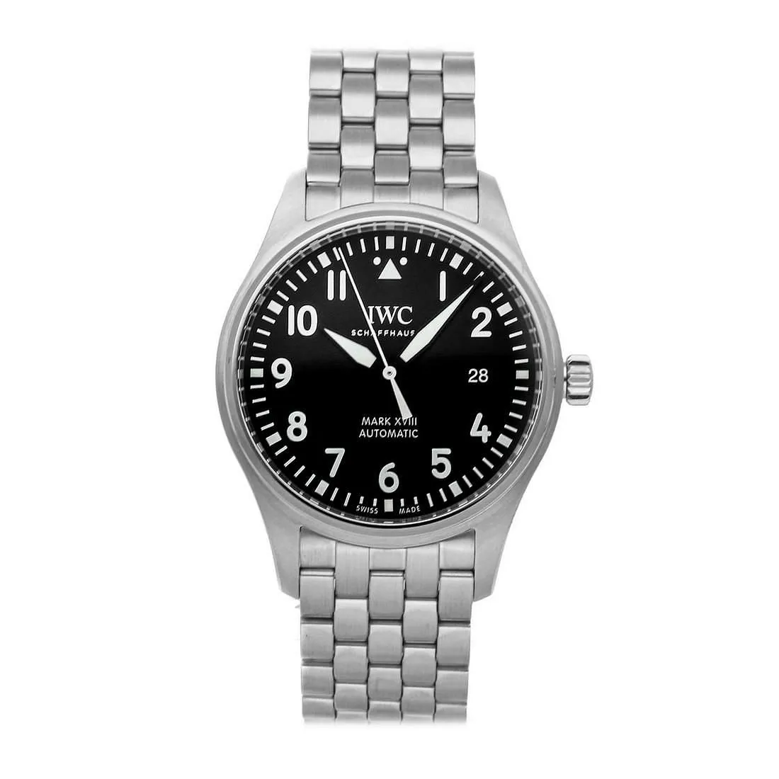 IWC Pilot Mark IW327015 40mm Stainless steel Black