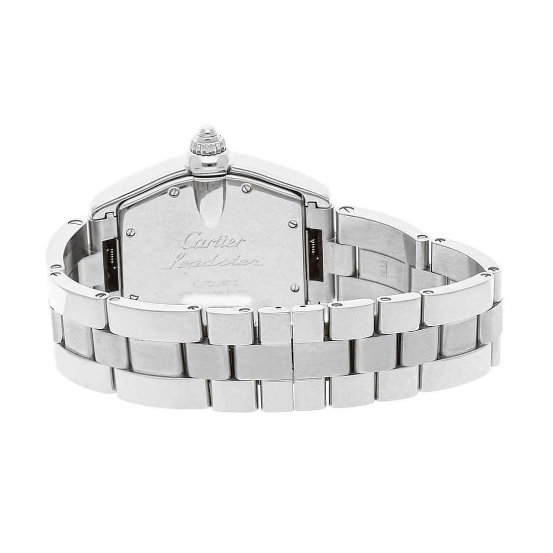 Cartier Roadster W62004V3 38mm Stainless steel Black 4