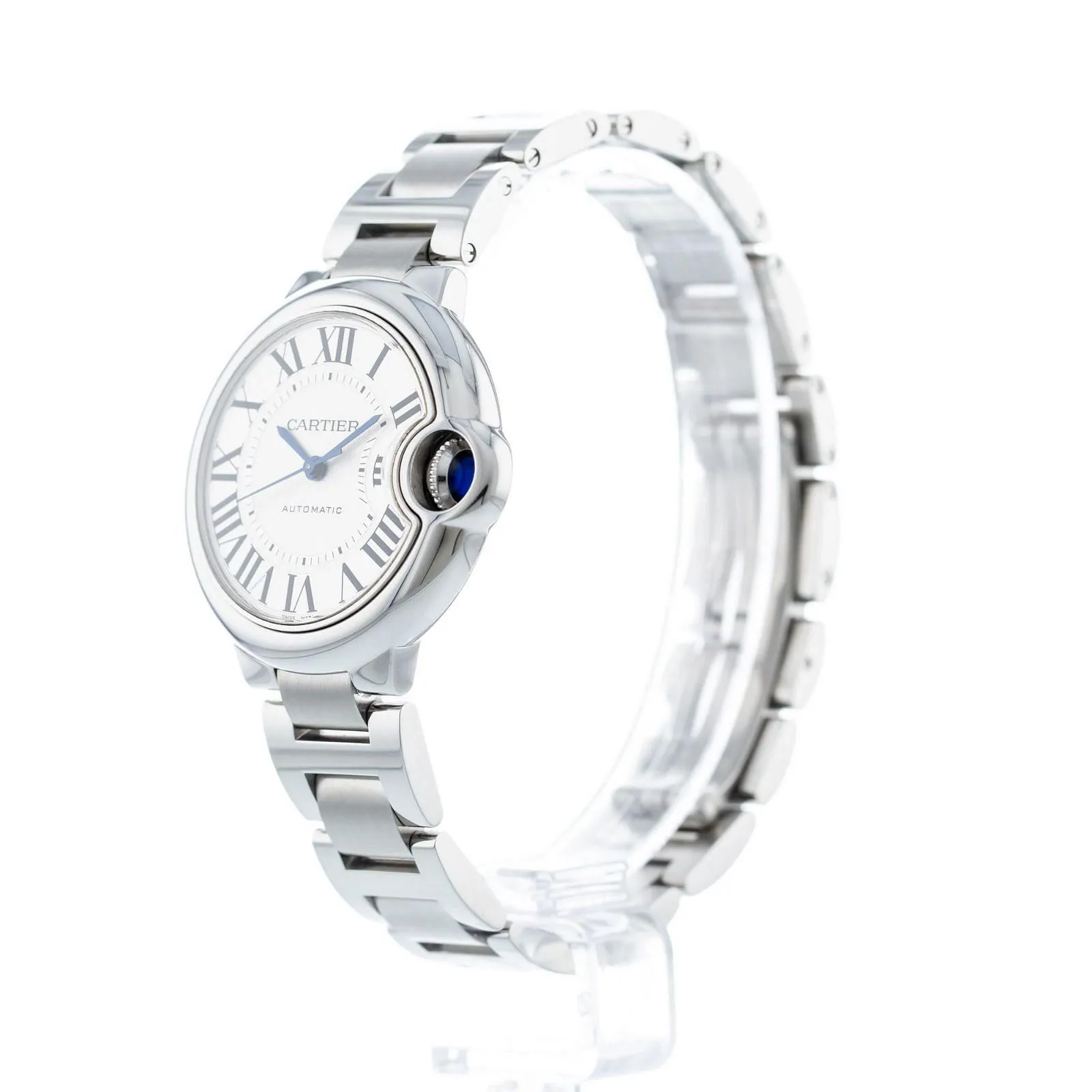 Cartier Ballon Bleu W6920071 33mm Stainless steel White 1