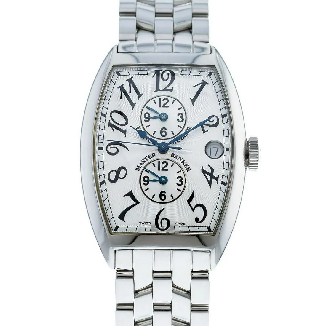 Franck Muller Master Banker 6850 MB 41mm Stainless steel Silver