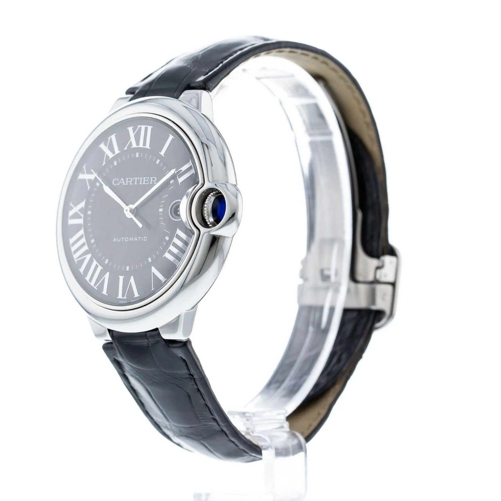 Cartier Ballon Bleu WSBB0003 42mm Stainless steel Black 1