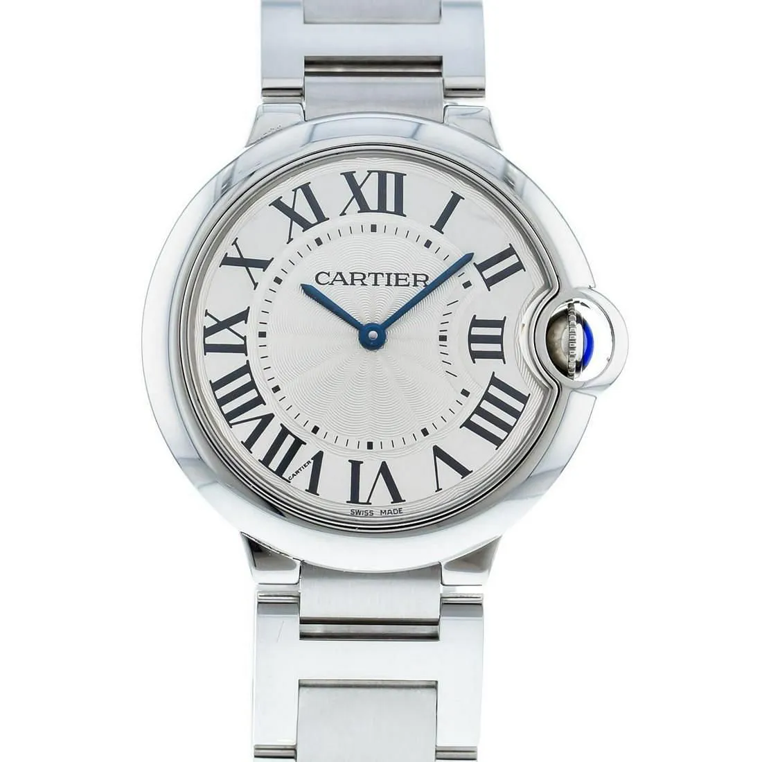 Cartier Ballon Bleu 36mm W69011Z4 Stainless steel Silver