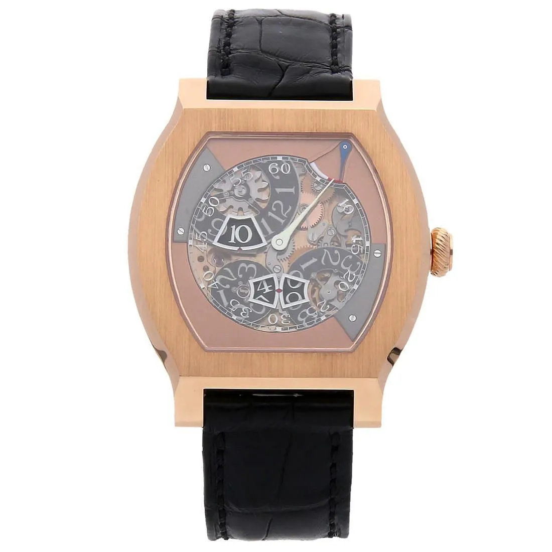 F.P. Journe Vagabondage III 45mm Rose gold Semi-skeletonized