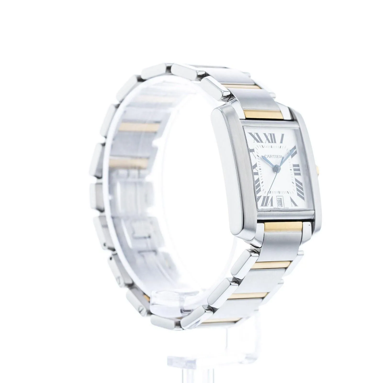 Cartier Tank Française W51005Q4 Yellow gold and Stainless steel Silver 5