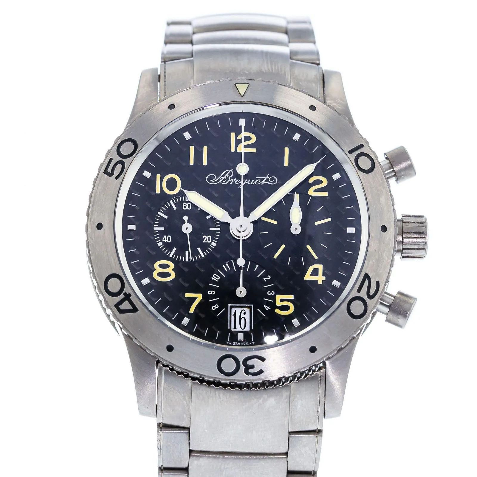 Breguet Type XX - XXI - XXII 3820TI/K2/TW9 Titanium Black