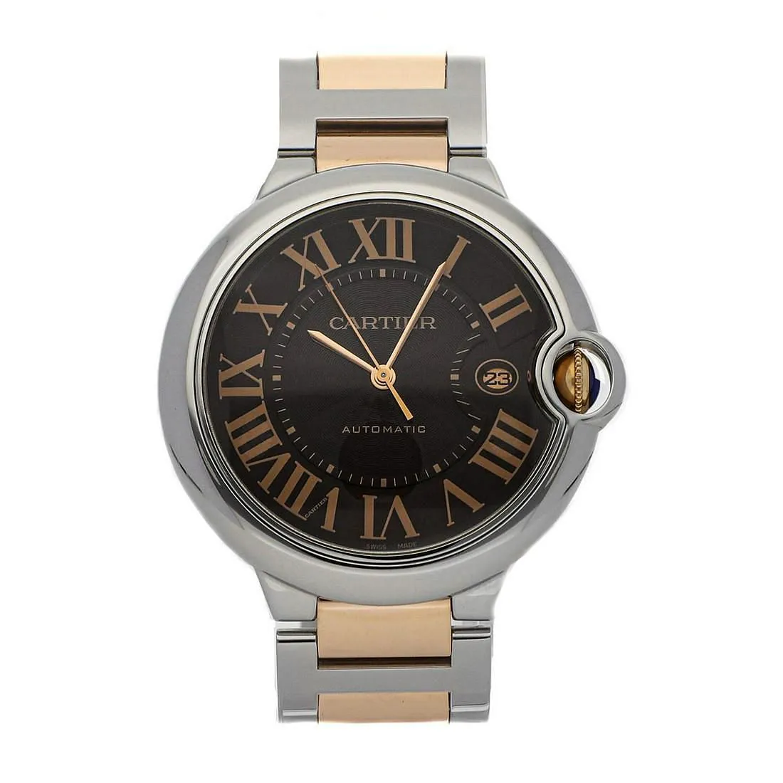 Cartier Ballon Bleu W6920032 42mm Stainless steel Black