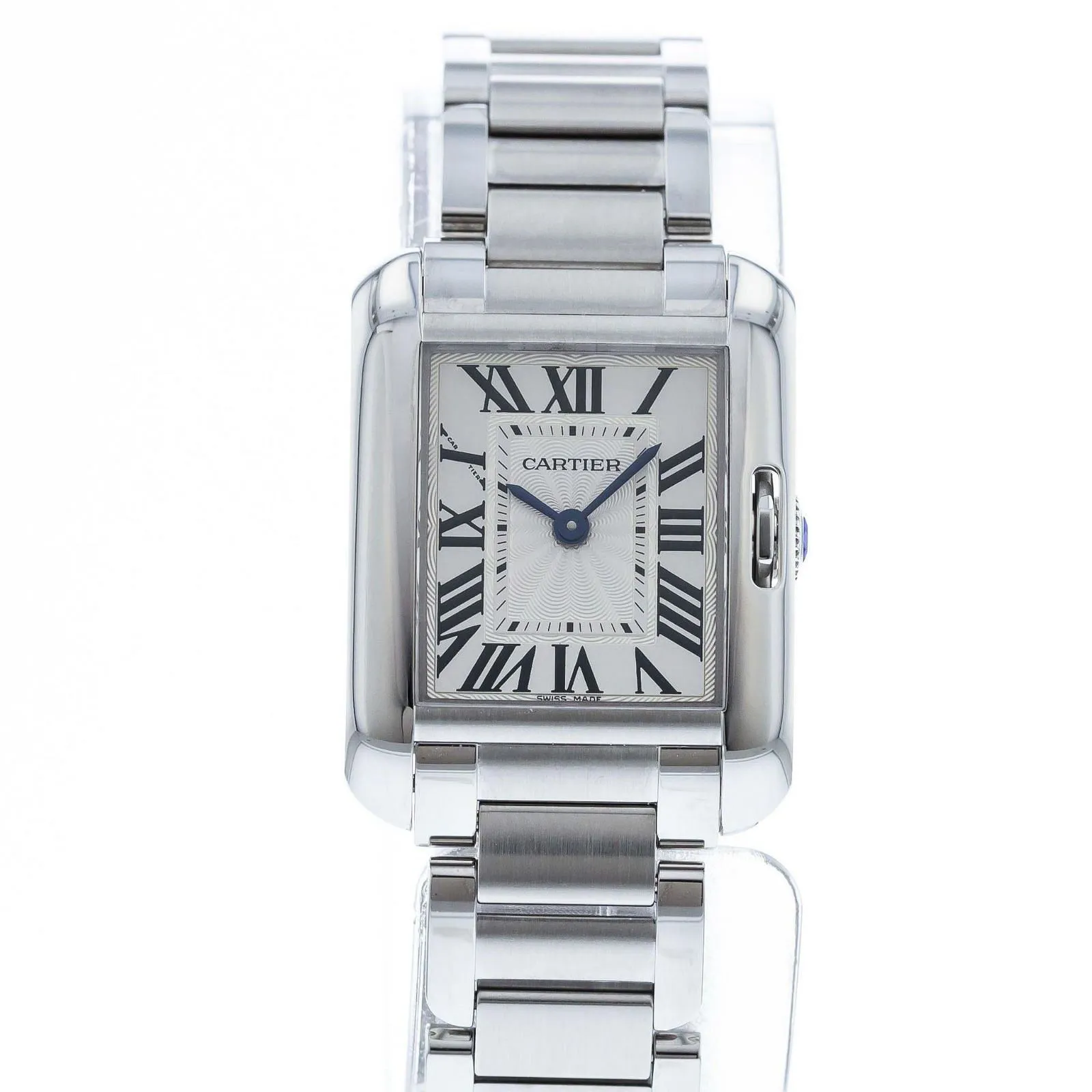 Cartier Tank Anglaise W5310022 nullmm Stainless steel Silver