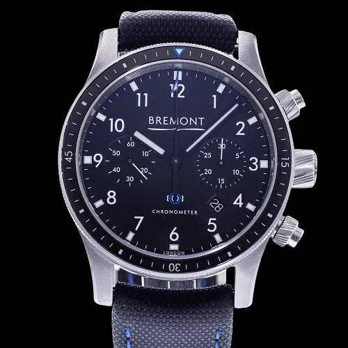 Bremont Boeing 247 43mm Stainless steel Black