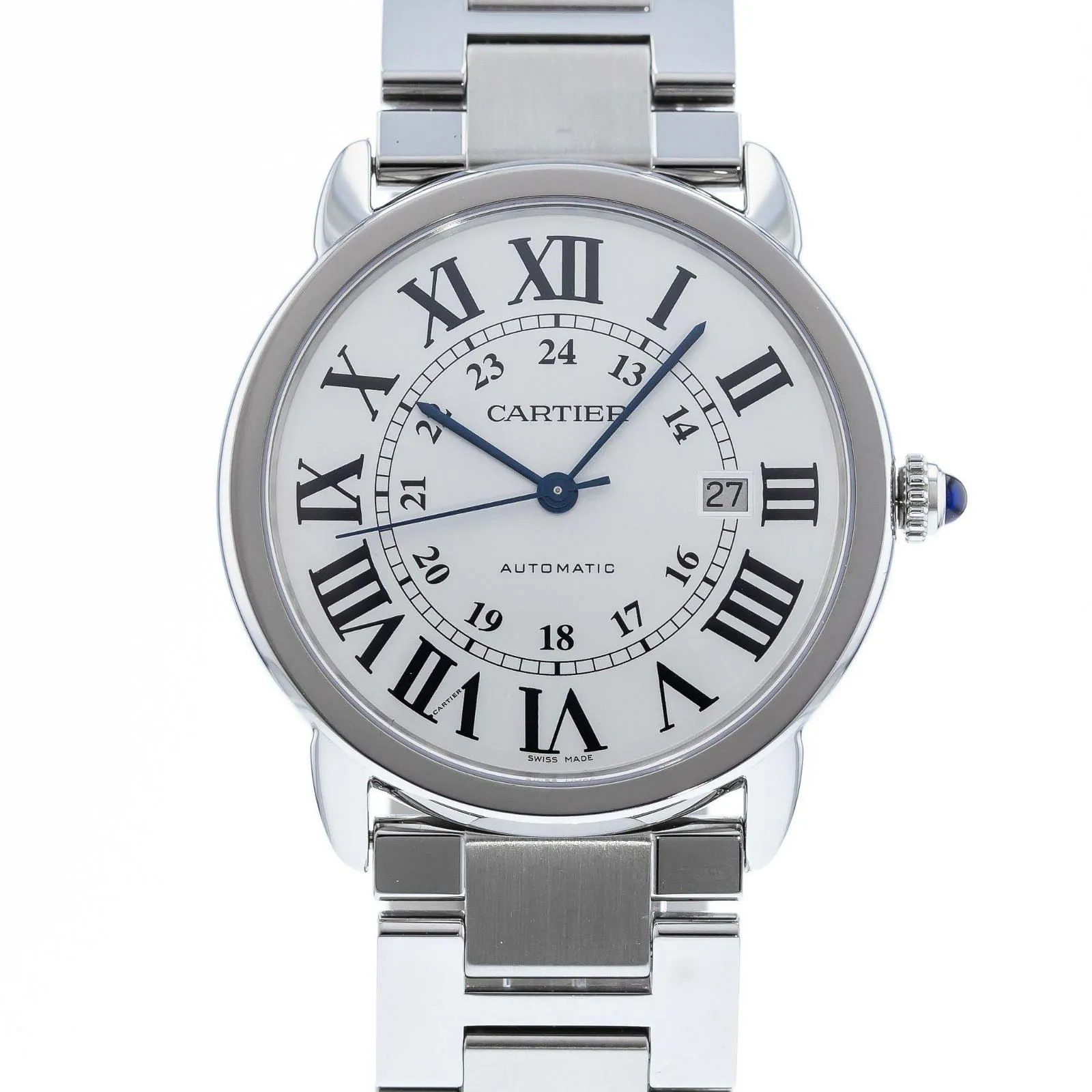 Cartier Ronde Solo de Cartier W6701011 42mm Stainless steel Silver