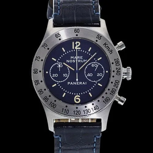 Panerai Mare Nostrum 42mm Stainless steel Blue