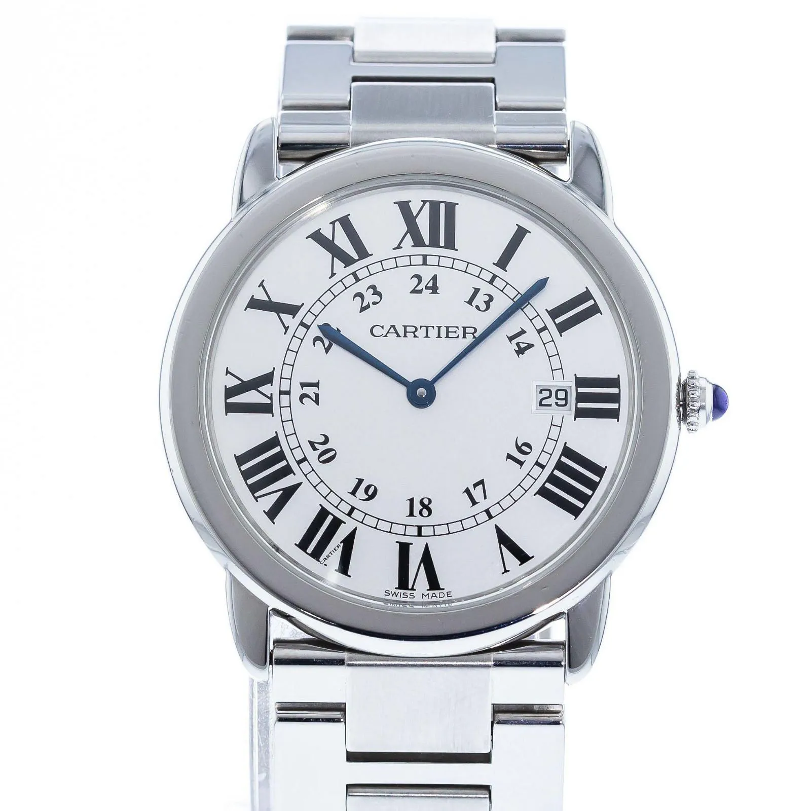 Cartier Ronde de Cartier W6701005 36mm Stainless steel White