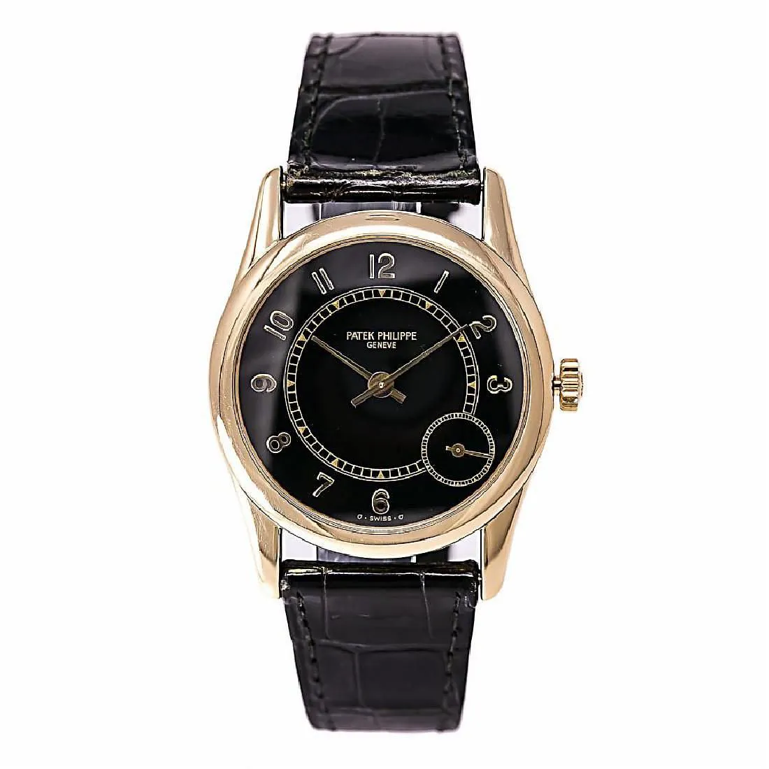 Patek Philippe Calatrava 5000j 33mm Yellow gold Black