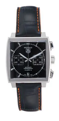 TAG Heuer Monaco CAW2110 39mm Stainless steel Black