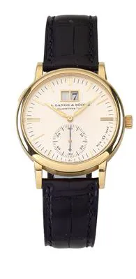 A. Lange & Söhne Langematik 308.021 37mm Yellow gold Silver