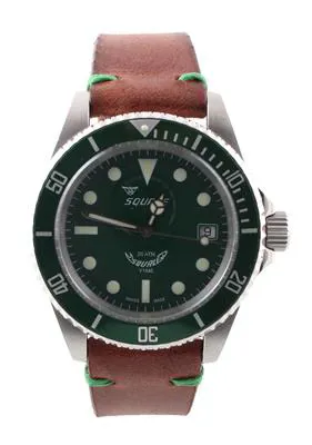 Squale Y1545 Stainless steel Green