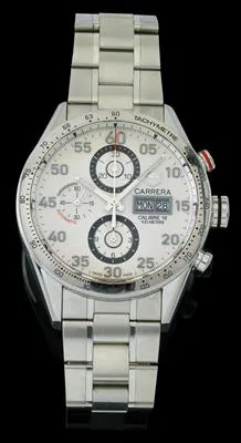 TAG Heuer Carrera CV2A11 43mm Stainless steel White