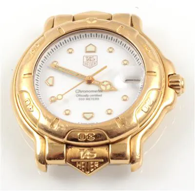 TAG Heuer WH 514 40mm Yellow gold White