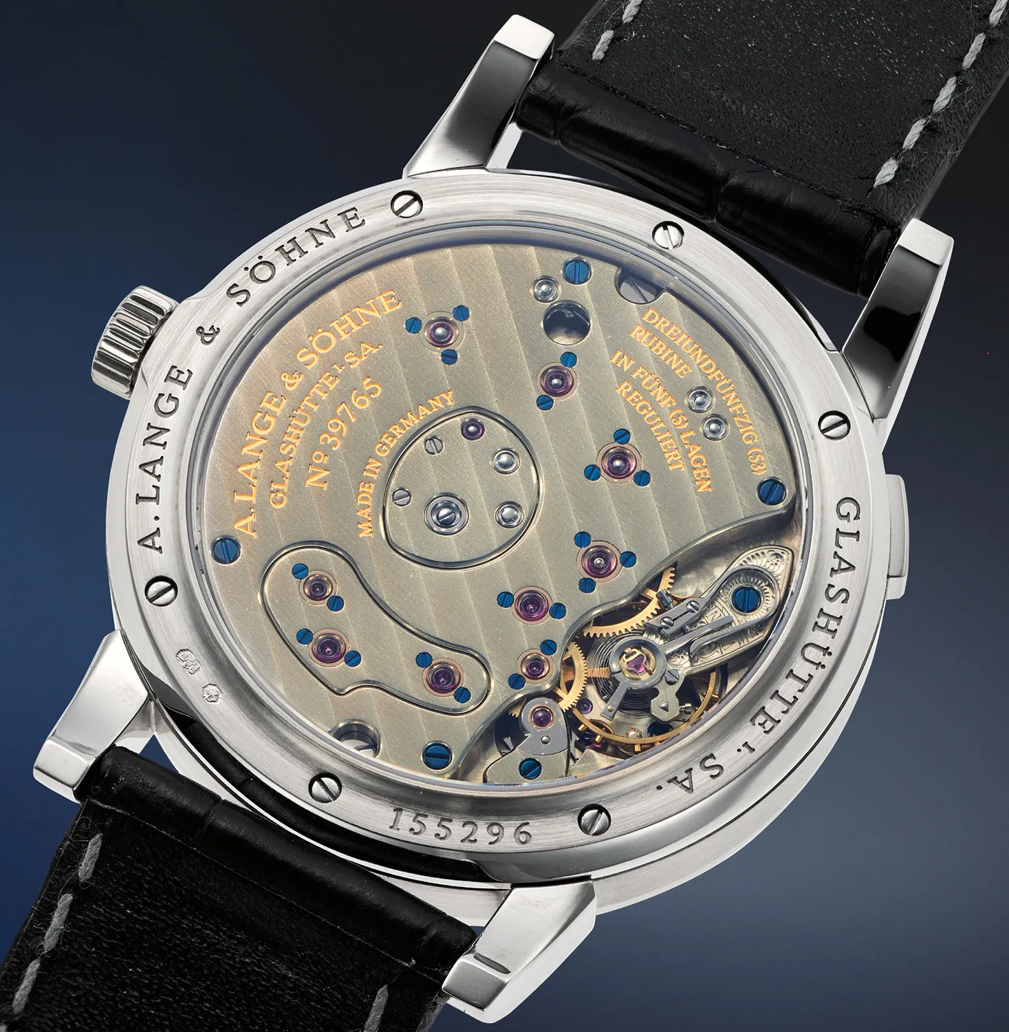 A. Lange & Söhne Lange 1 101.027 38.5mm White gold Blue 2