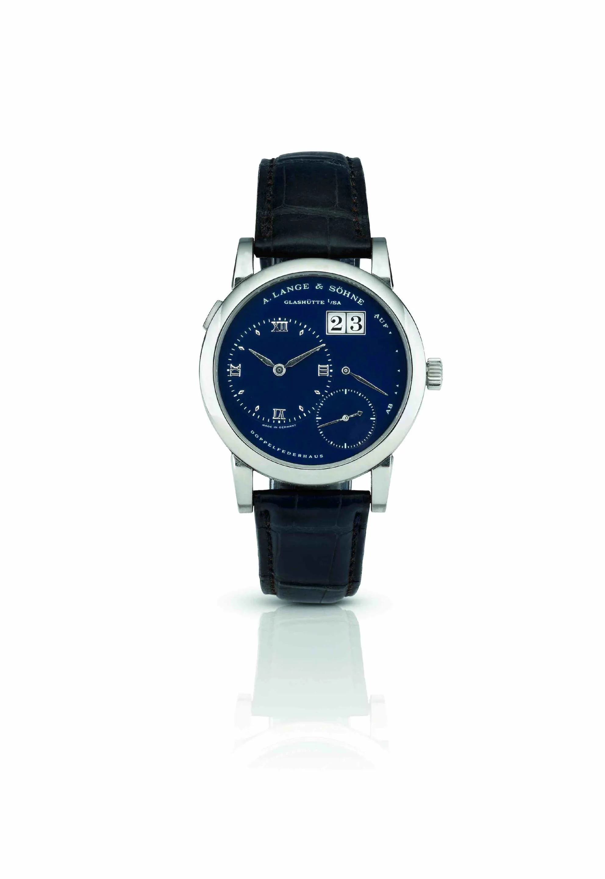 A. Lange & Söhne 101.027 38mm White gold Blue