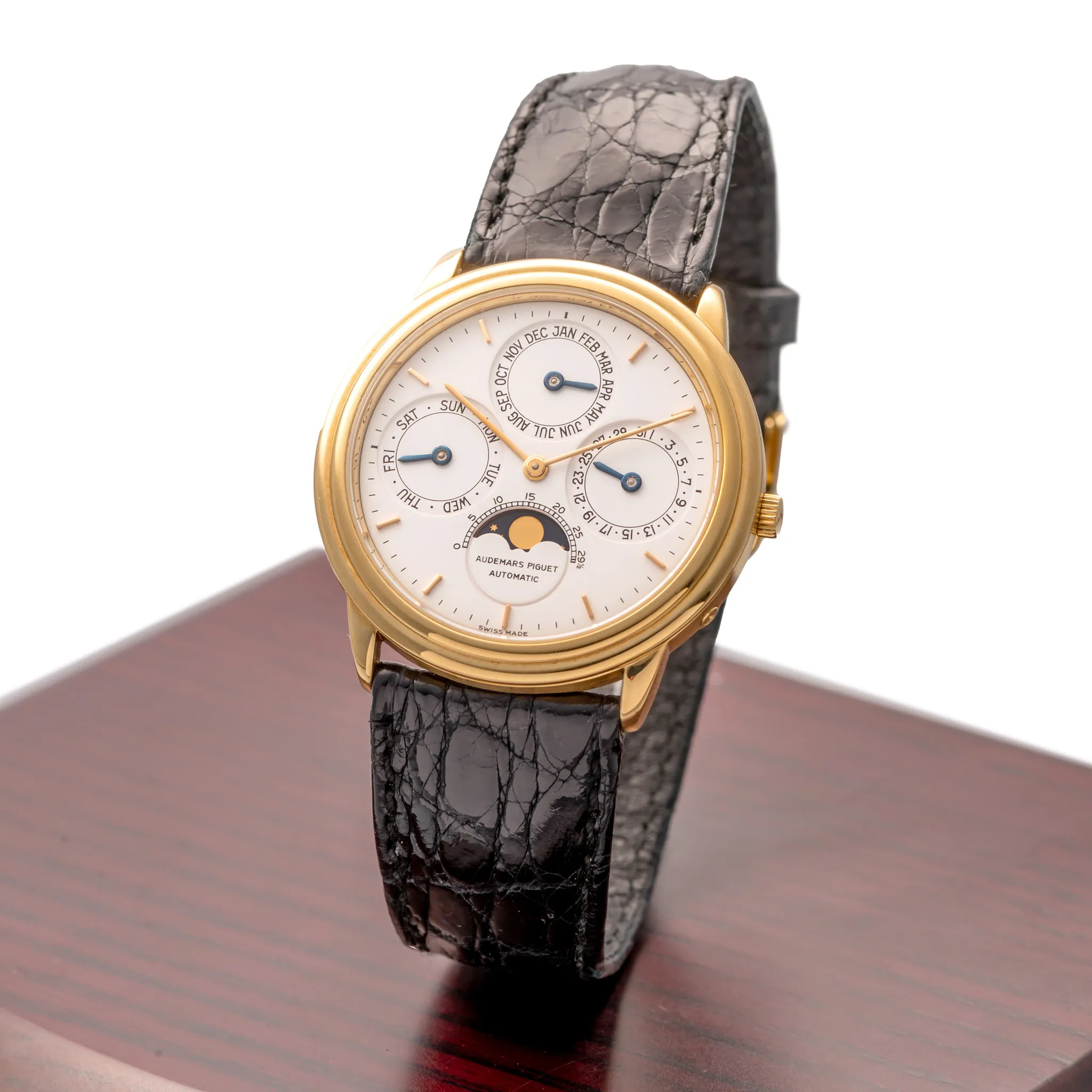 Audemars Piguet Quantiême Perpetual 25657BA 36.1mm Yellow gold Silver 1