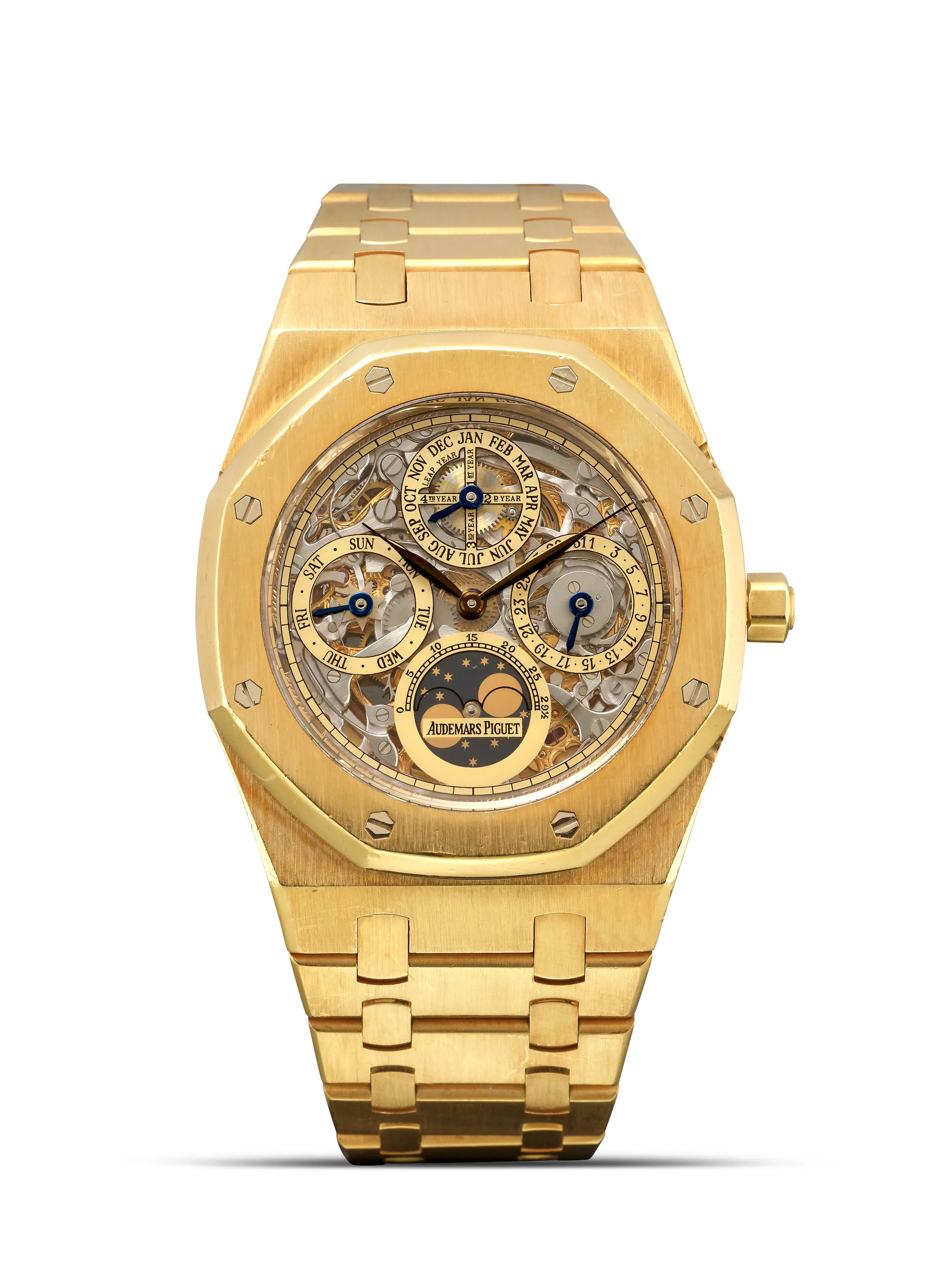 Audemars Piguet Royal Oak Perpetual Calendar 25829BA 39mm Yellow gold Skeletonized 2