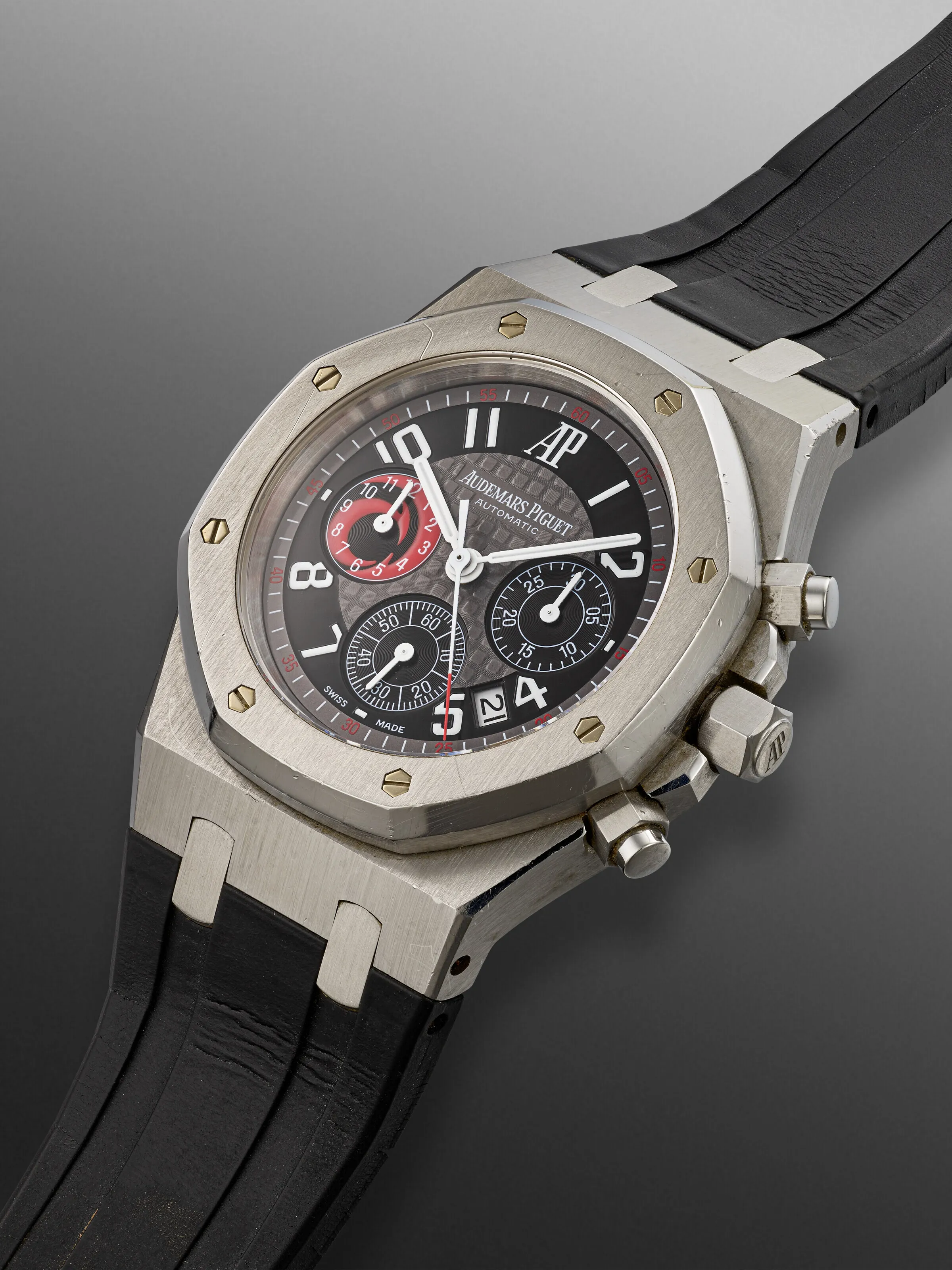 Audemars Piguet Royal Oak 25979ST 39mm Stainless steel Black and grey 1