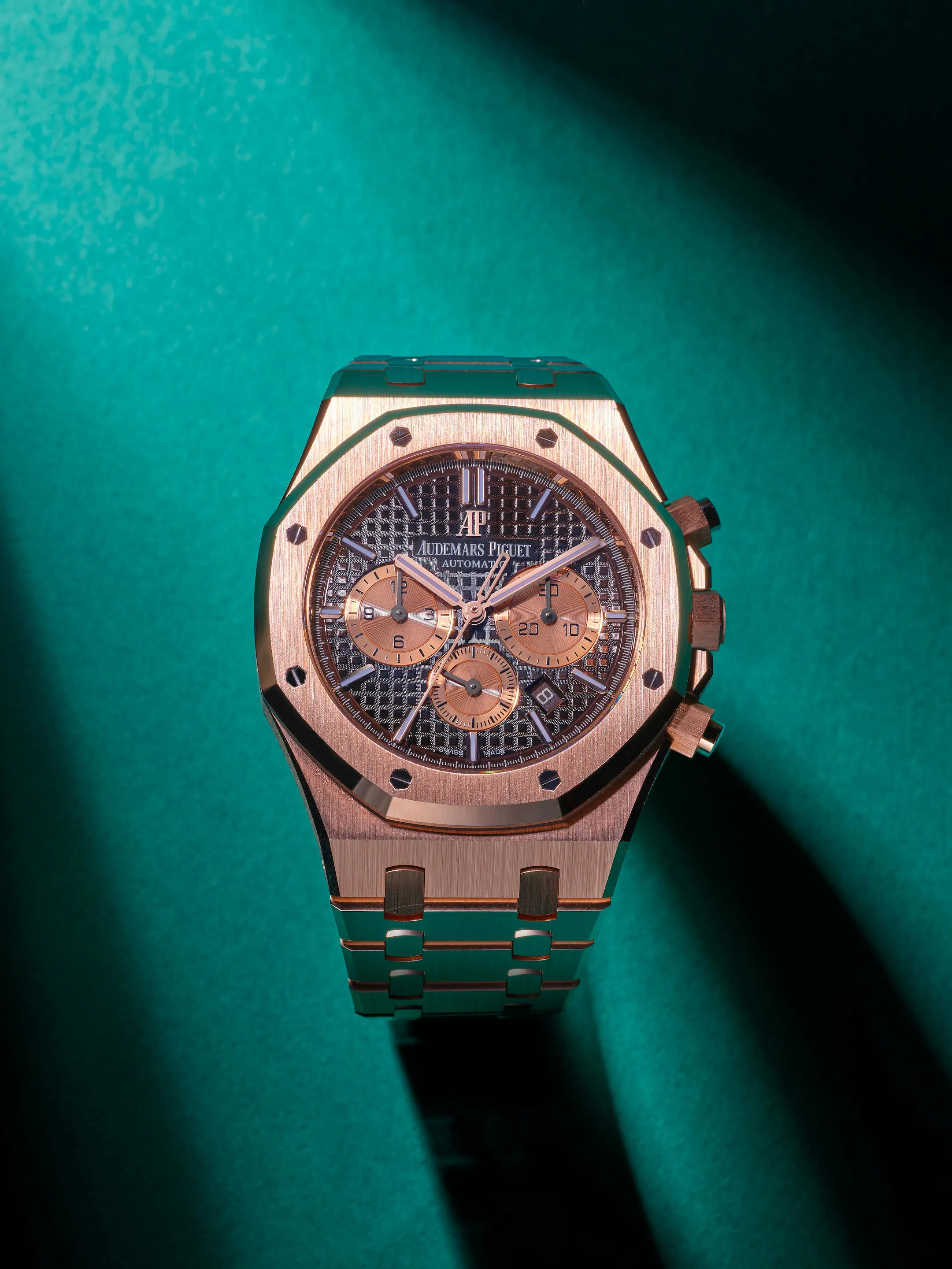 Audemars Piguet Royal Oak 26331 41mm Rose gold Brown