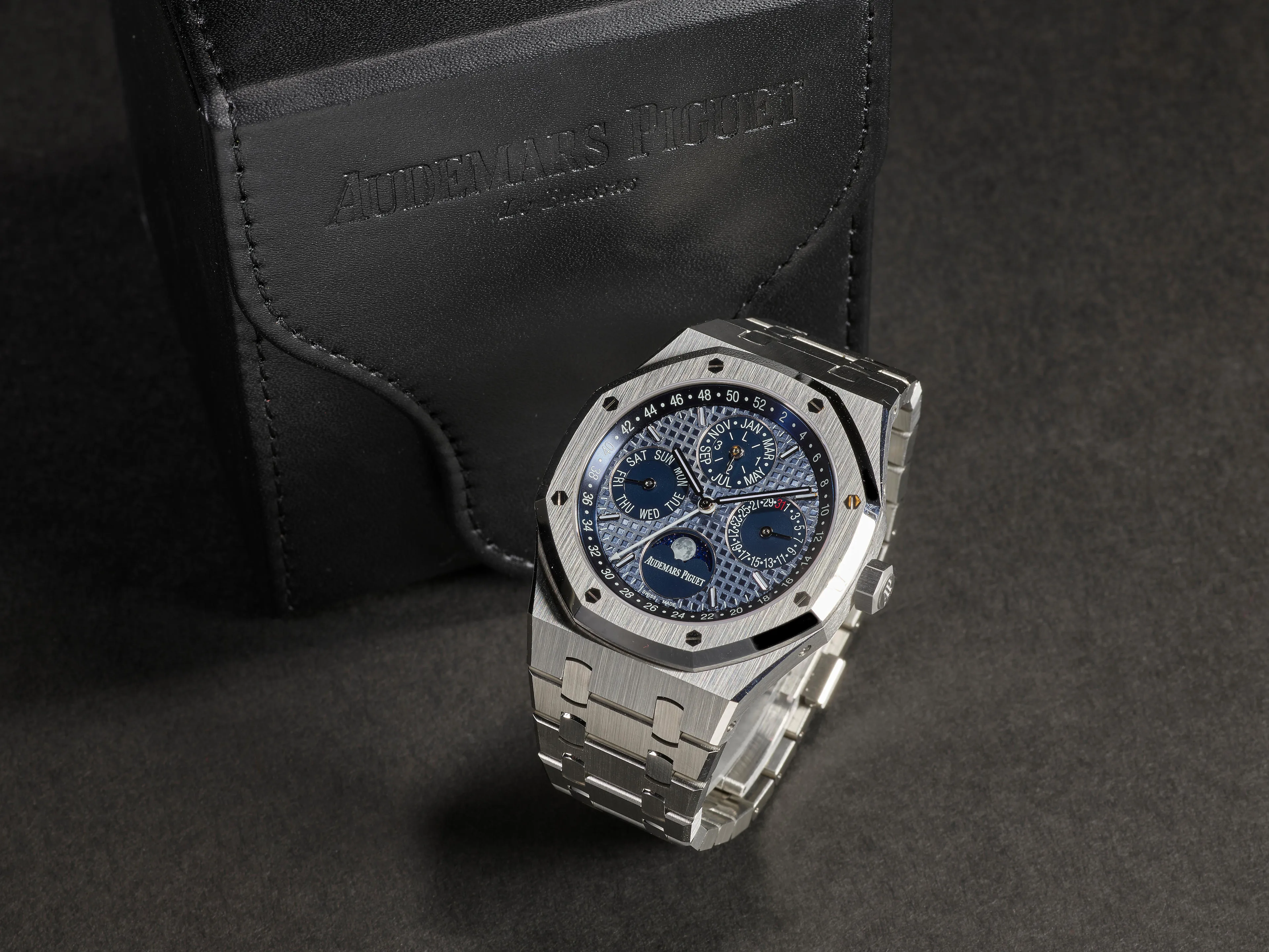 Audemars Piguet Royal Oak Perpetual Calendar 26574ST 41mm Stainless steel Blue 1