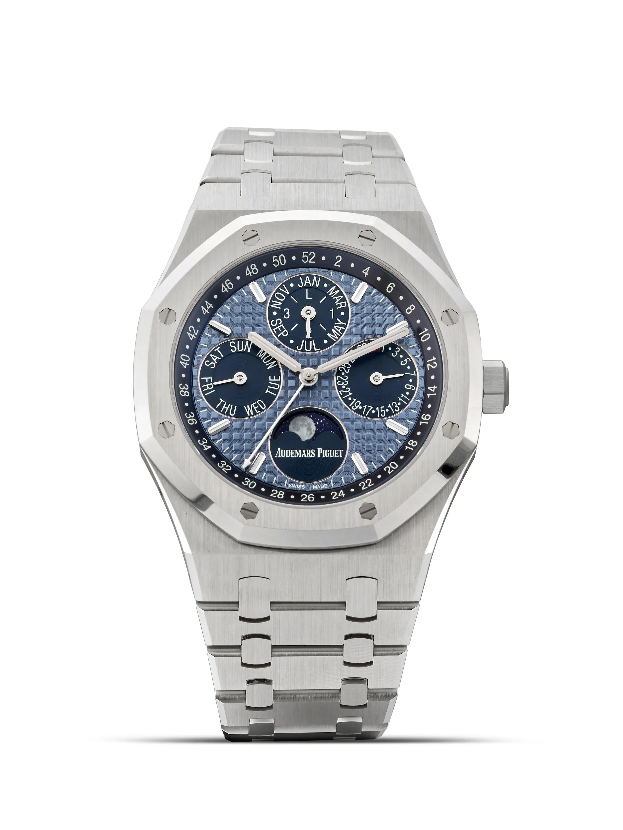 Audemars Piguet Royal Oak Perpetual Calendar 26574ST 41mm Stainless steel Blue 4