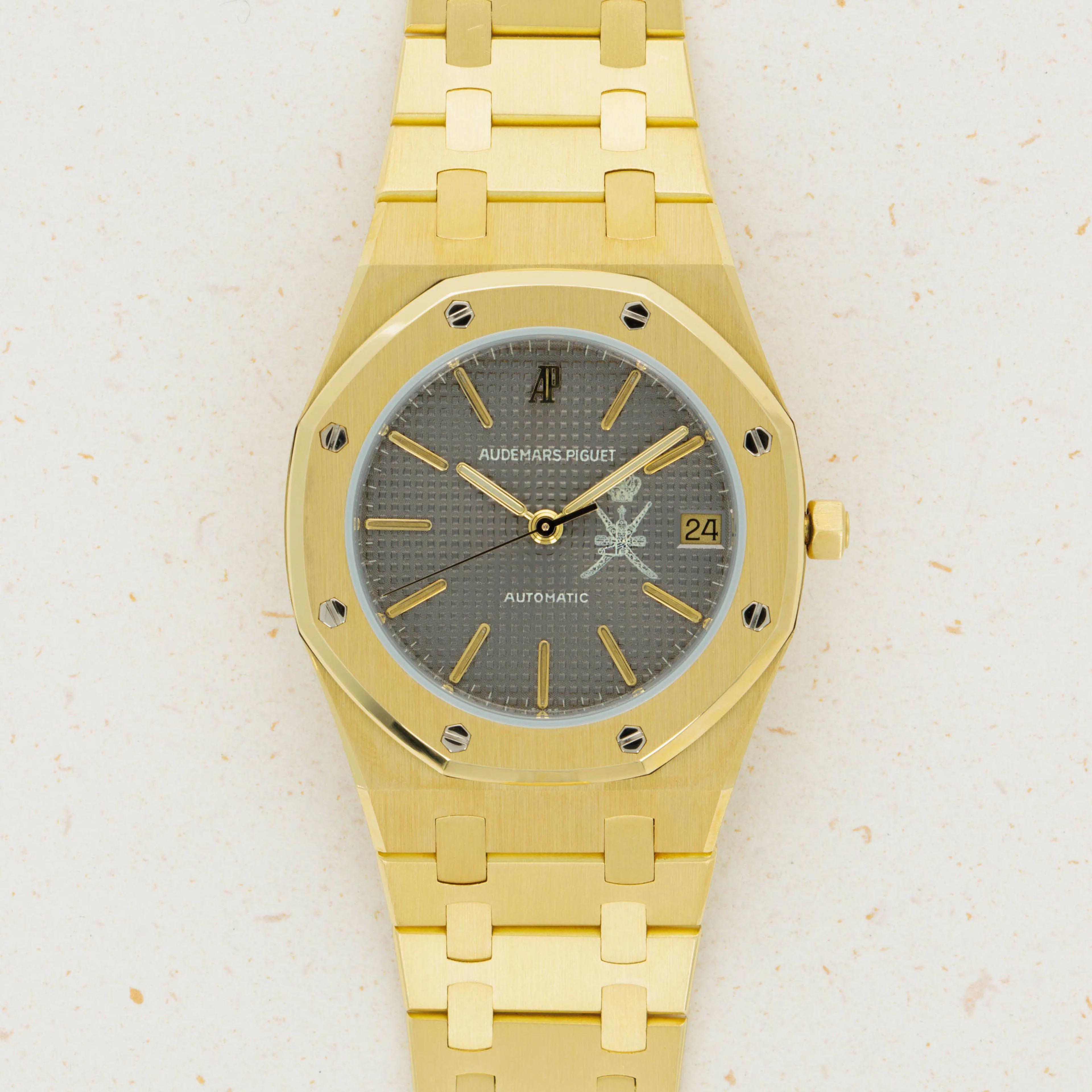 Audemars Piguet Royal Oak 4100BA 36mm Yellow gold Gray